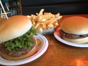 Lions Tap Burgers and Fries