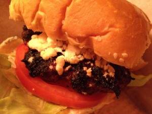 Lamb Burger at Dotty Dumpling's Dowry - Madison WI