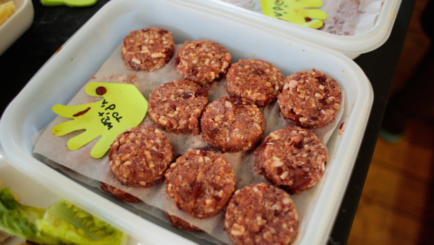 Burger created to taste like human flesh,