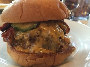 Burger at Revival Minneapolis