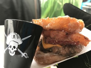 The Nook's Donut Burger at TC Burger Battle