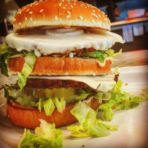 The Dirty Secret - J Selby's Veggie Burger
